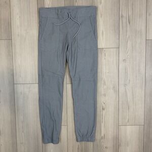 Bevy Flog Women's Size 29 Blue Printed Drawstring Tapered Jogger Pants